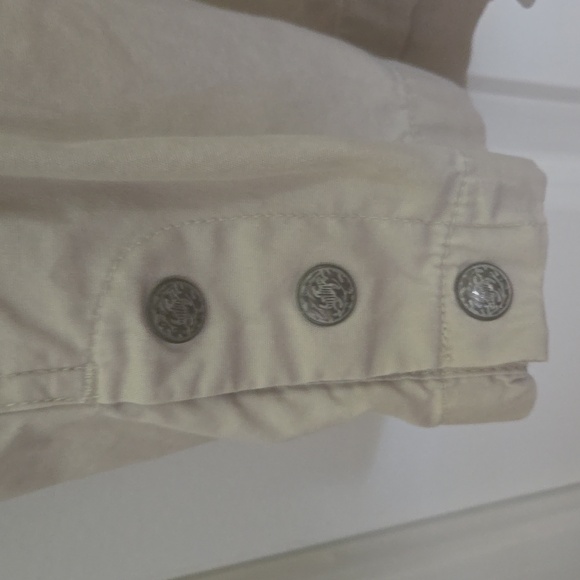 Living Planet Beige Cotton Cropped Capri Pants Women’s 16 - Picture 4 of 7